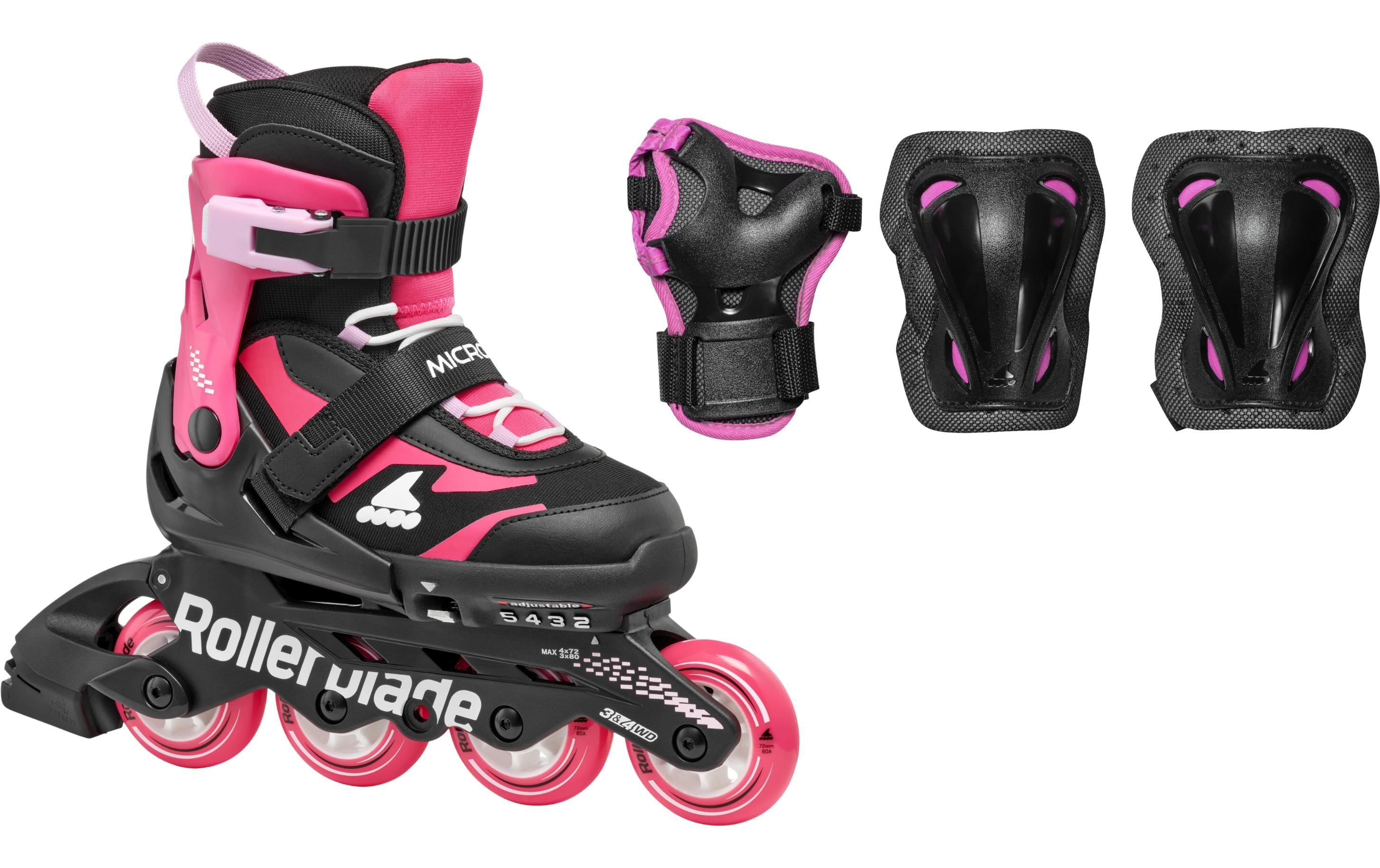 MICROBLADE COMBO SCHWARZ/PINK, Grösse 36.5-40.5