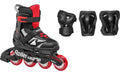 MICROBLADE COMBO SCHWARZ/ROT, Grösse 28-32
