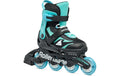 MICROBLADE SCHWARZ/HELLBLAU, Grösse 33-36.5