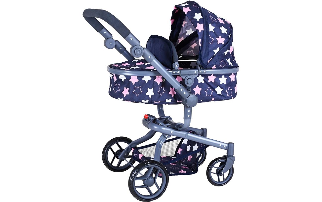 Puppenwagen Boonk star blue pink