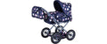 Puppenwagen Ruby star blue pink
