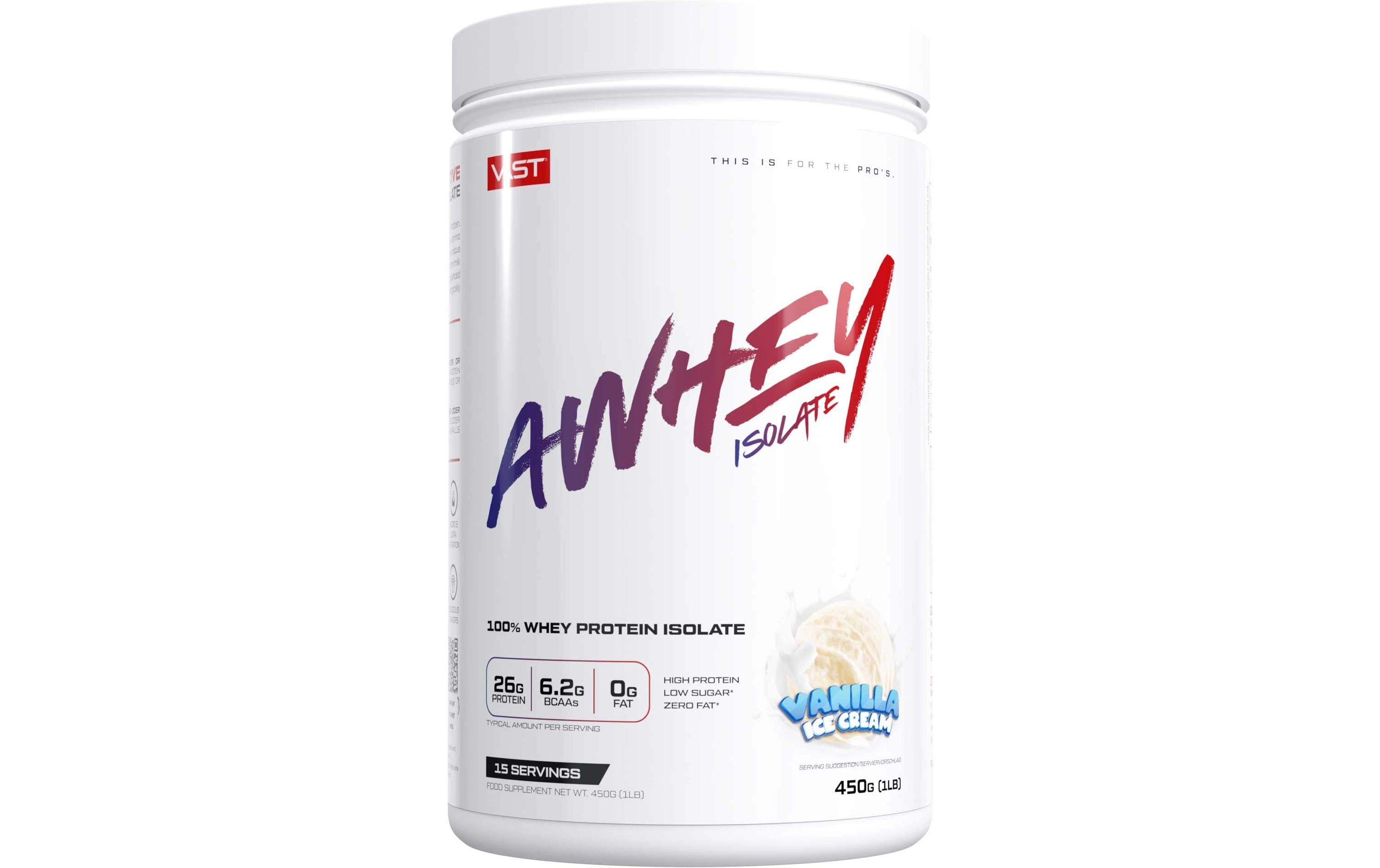 AWhey Isolate Dose: 450g, Vanilla Ice Cream