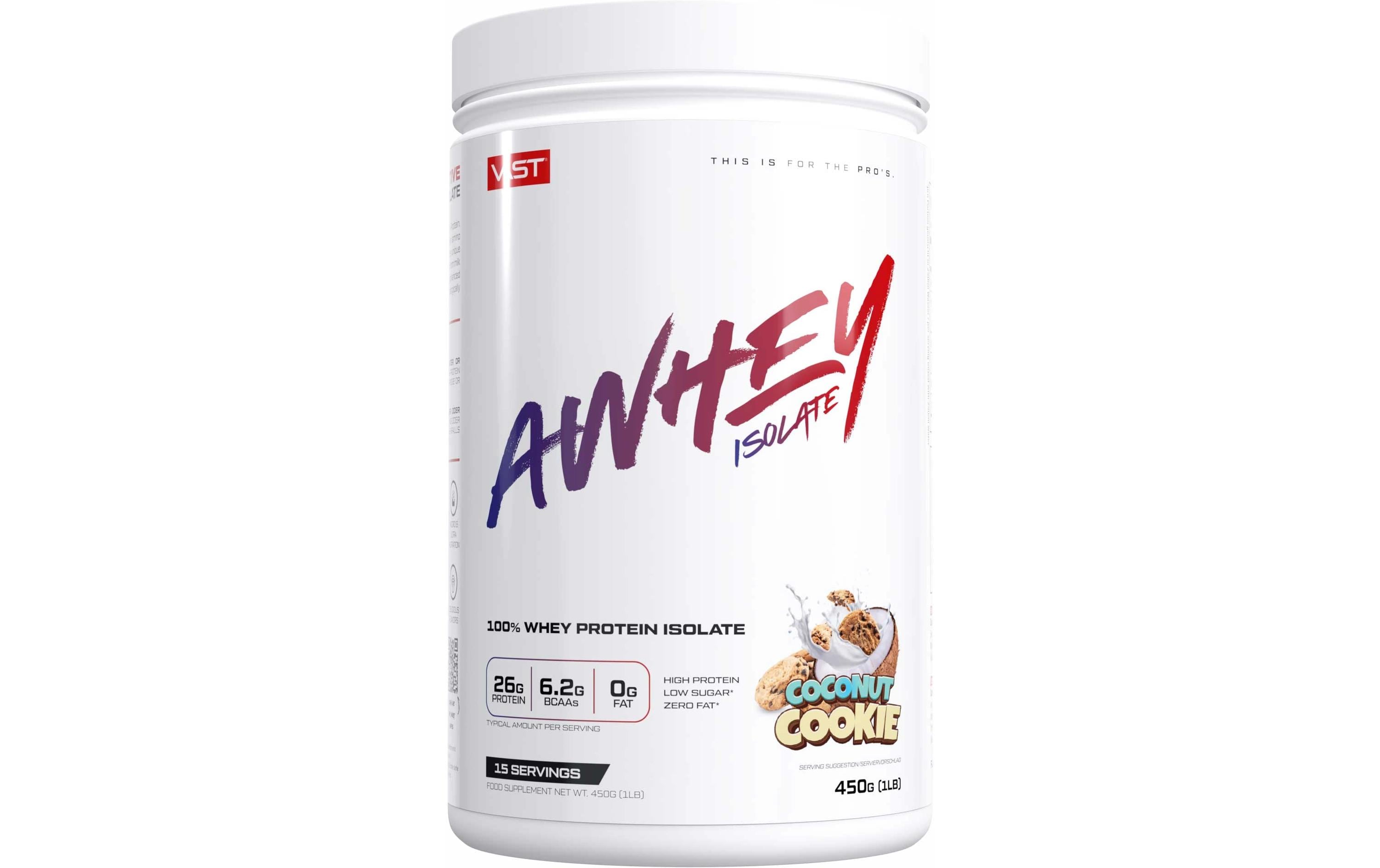 AWhey Isolate Dose: 450g, Coconut Cookie