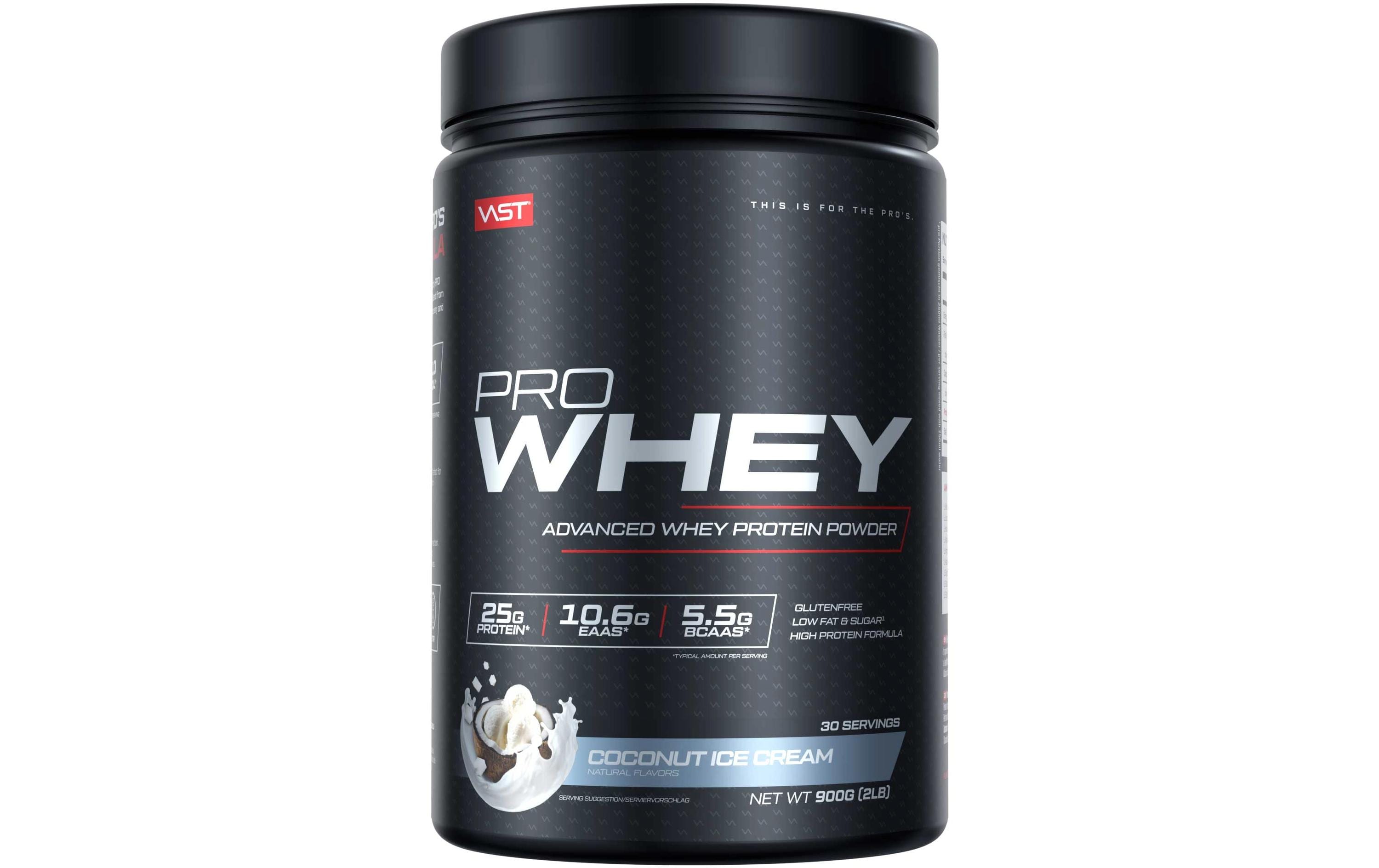 VAST PRO WHEY Dose: 900g, Coconut Ice Cream