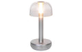 COCON Tischleuchte Mushroom silver F02723 D10.5XH29CM, 2500mAh