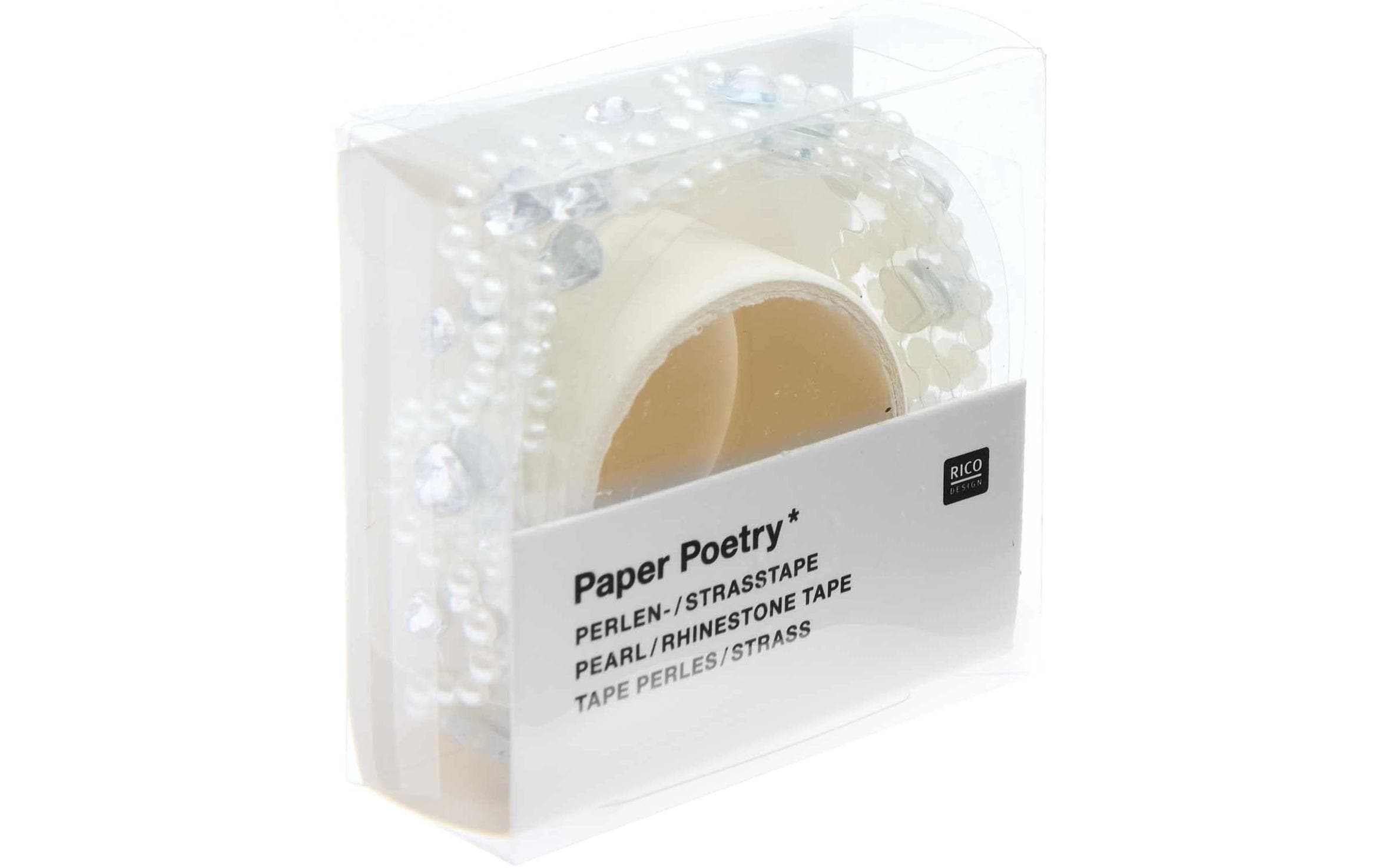 Rico Washi Tape Strass, Perlen 1.9 x 50 cm