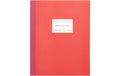 Rico Notizbuch L, koralle 80 Seiten, 100 gsm