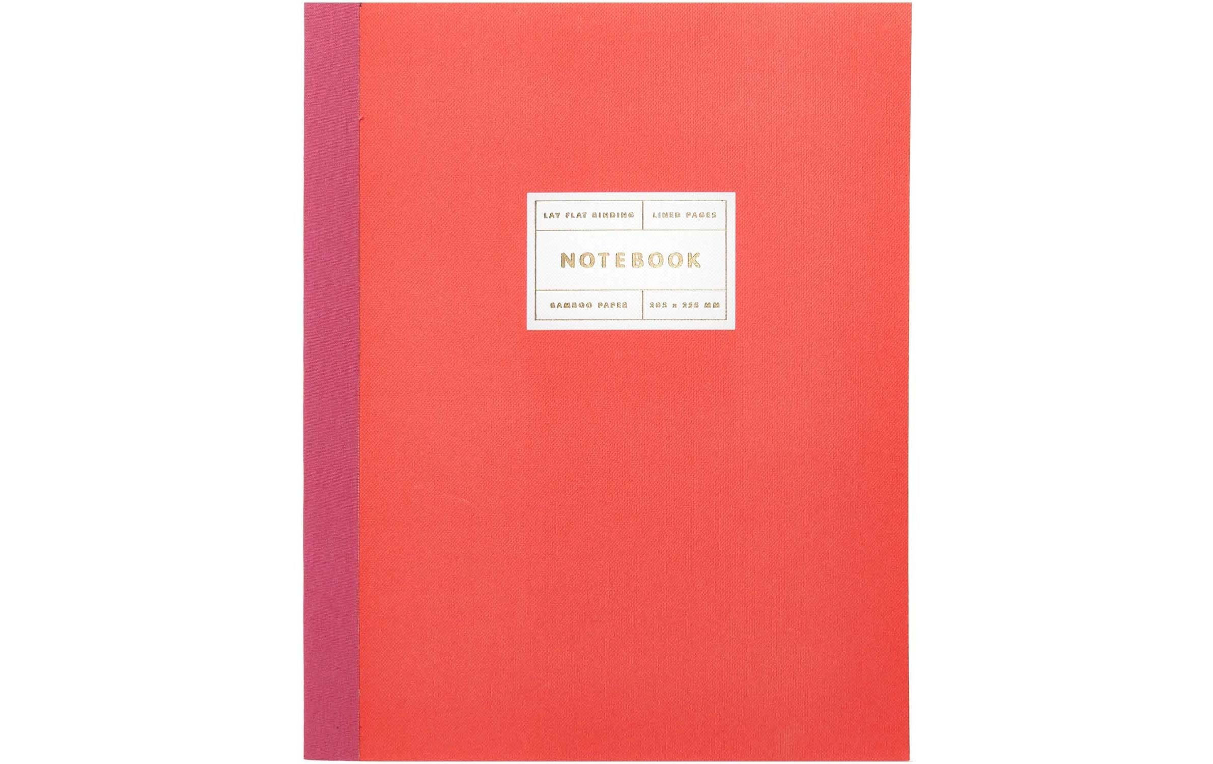 Rico Notizbuch L, koralle 80 Seiten, 100 gsm