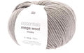 Rico Essentials Mega Wool chunky steingrau 100 g, 125 m, 55 % WV, 45 % PAN