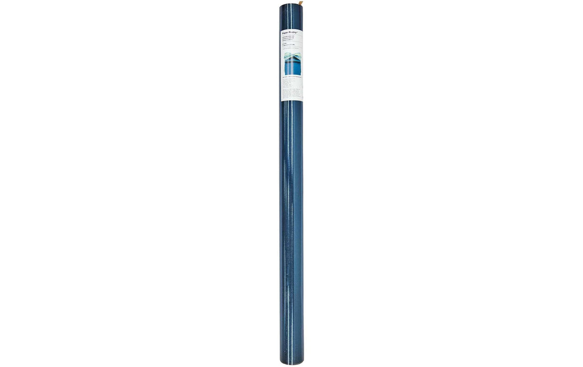 Rico Geschenkpapier Metallic, blau Glanz 70 cm x 2 m, 80 gsm, FSC Mix
