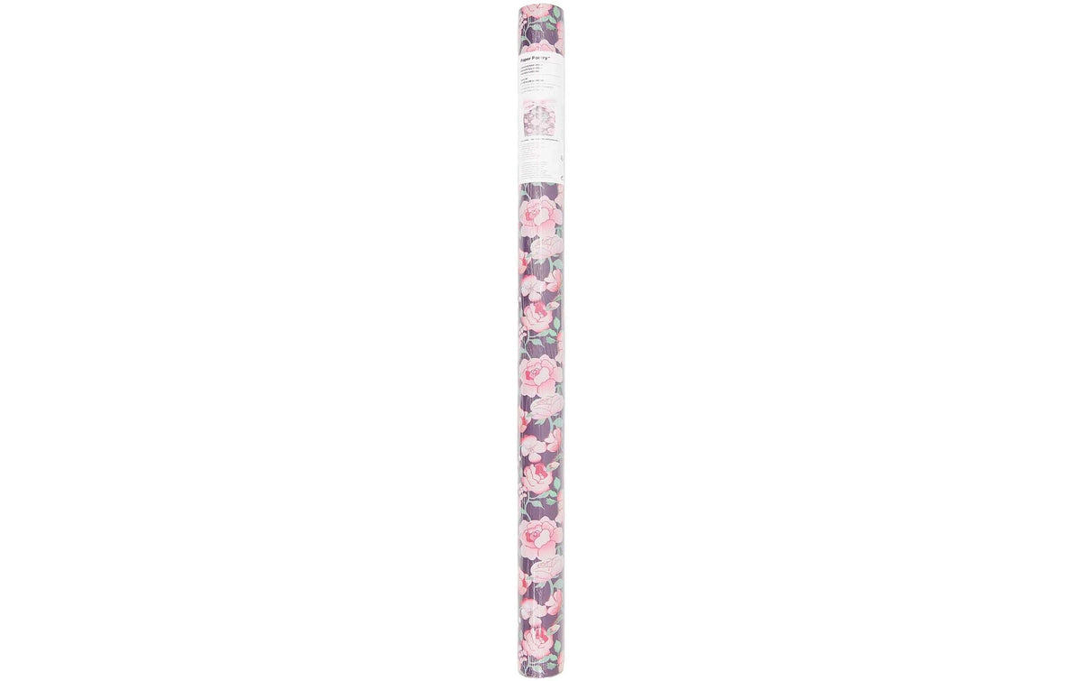 Rico Geschenkpapier Rosen Ranken 70 cm x 2 m, 80 gsm, ungestrichen, FSC Mix