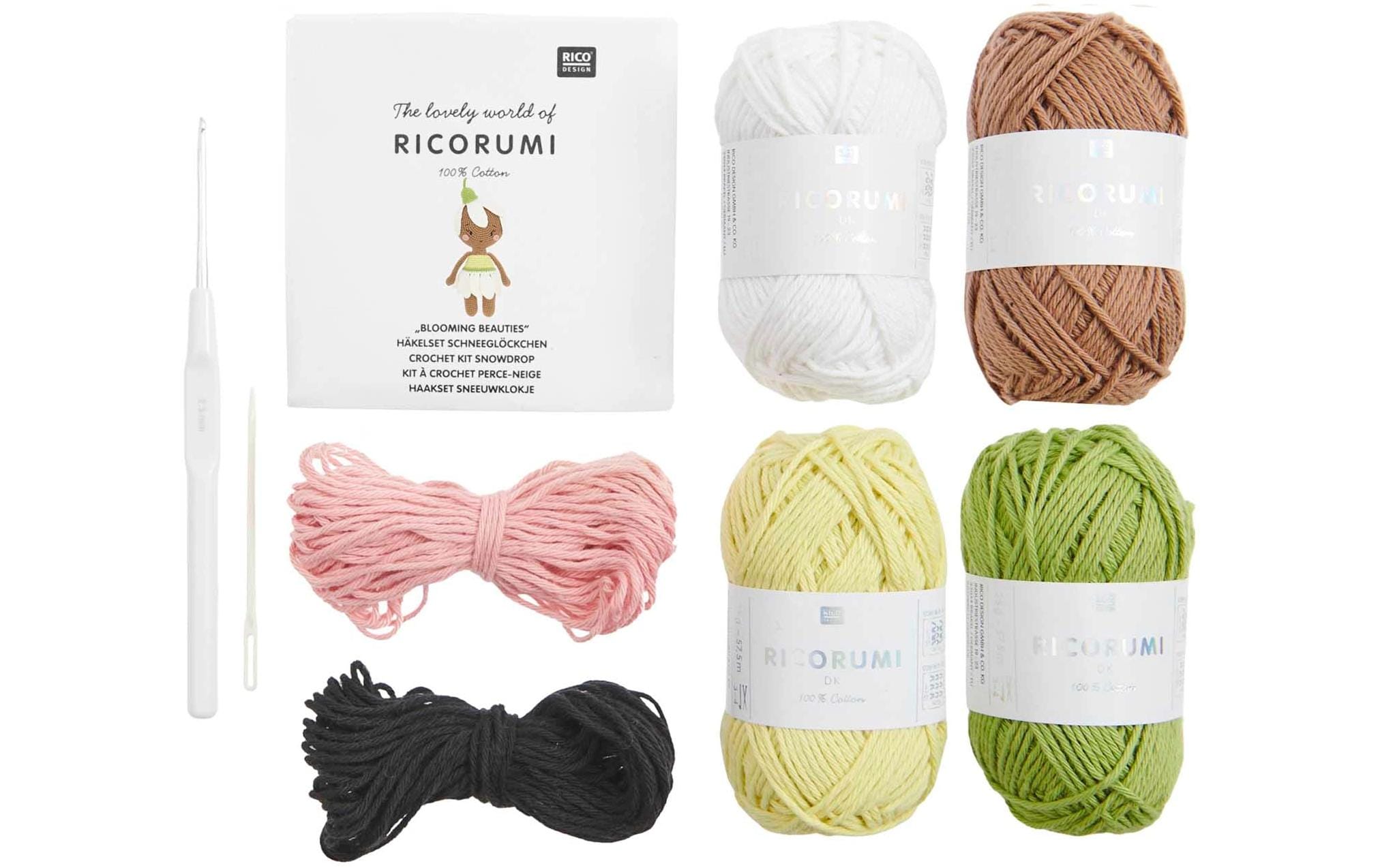 Rico Ricorumi Häkelset Blooming Beauties Schneeglöckchen