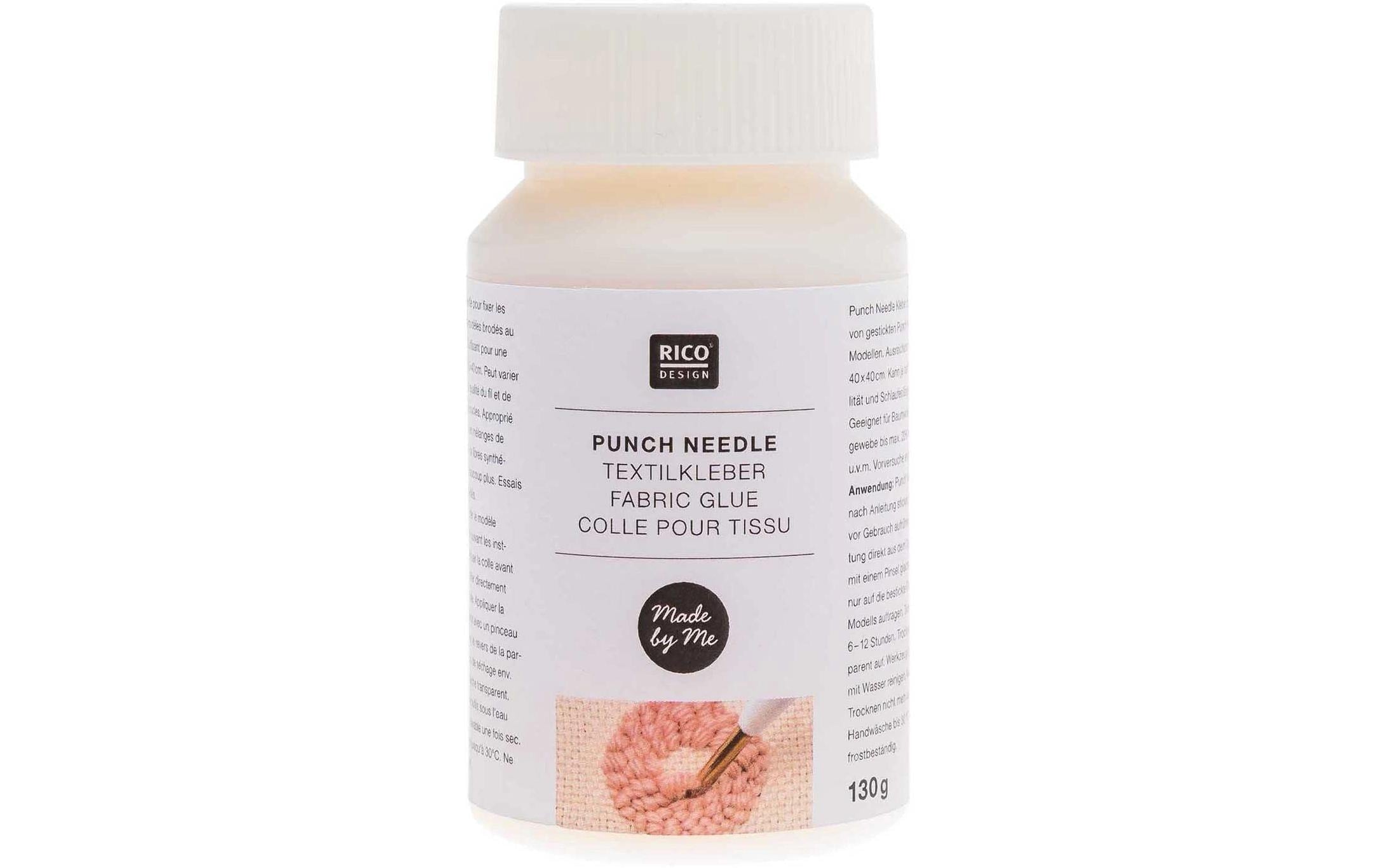 Rico Punch Needle Textilkleber 130 ml