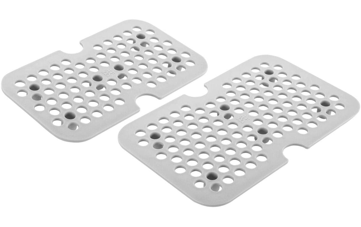 Zwilling 2er Set Vakuum Zubehörset Abtrg Gitter, M/L Grau,  19x12x2.7cm