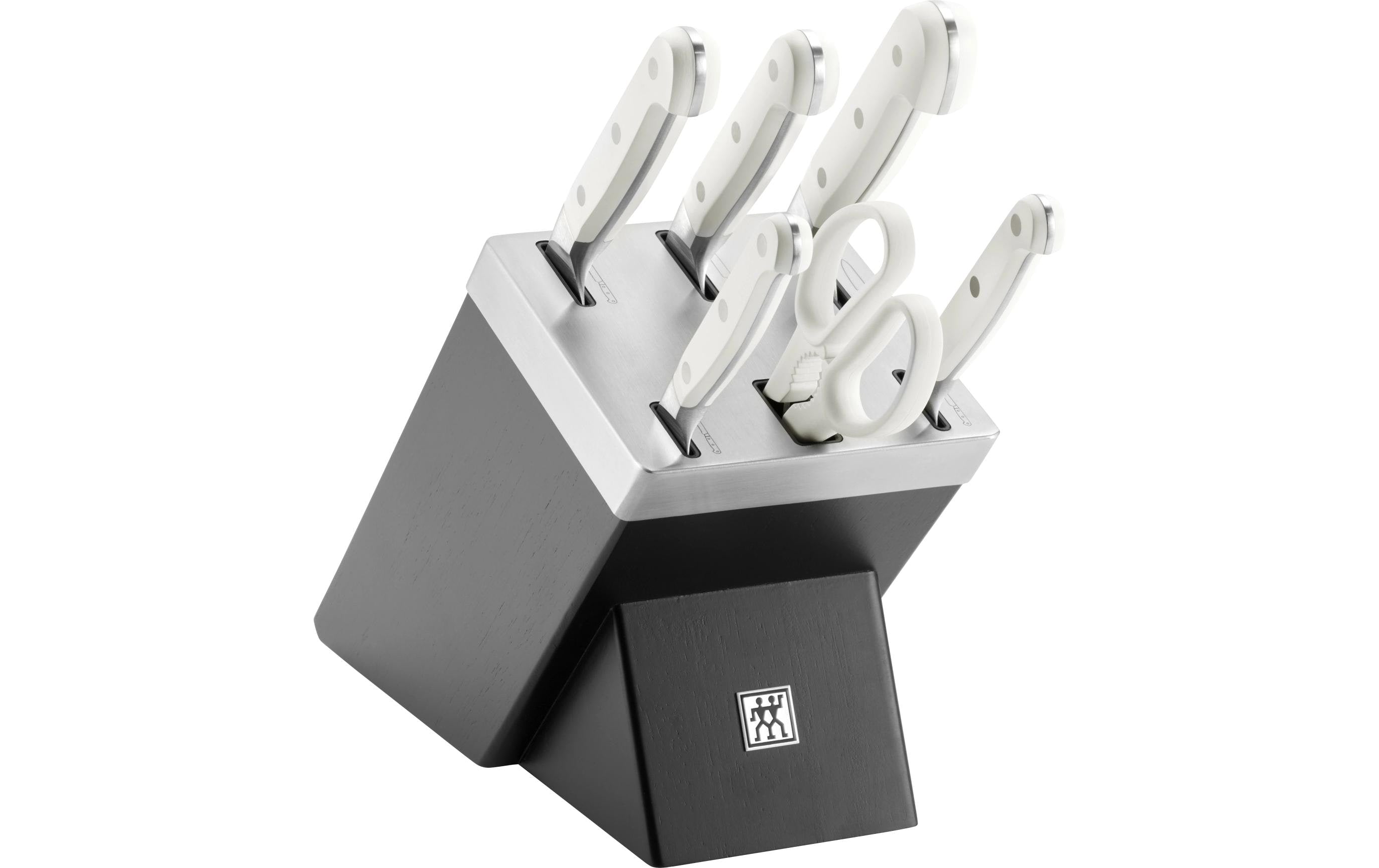 Zwilling 7tlg Pro le blanc Messerblock Edelstahl 41.3x20.5x18cm