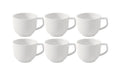 Villeroy & Boch Afina EspressoOber 6 Stk.,8x6,5cm,0,05l, weiss