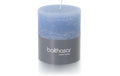 balthasar Zylinderkerze Rustico, Denim 7x8 cm (DxH), Brenndauer 35 h
