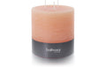 balthasar Zylinderkerze Rustico Apricot 3-Dochte, 12x12 cm (DxH), Brenndauer 80h