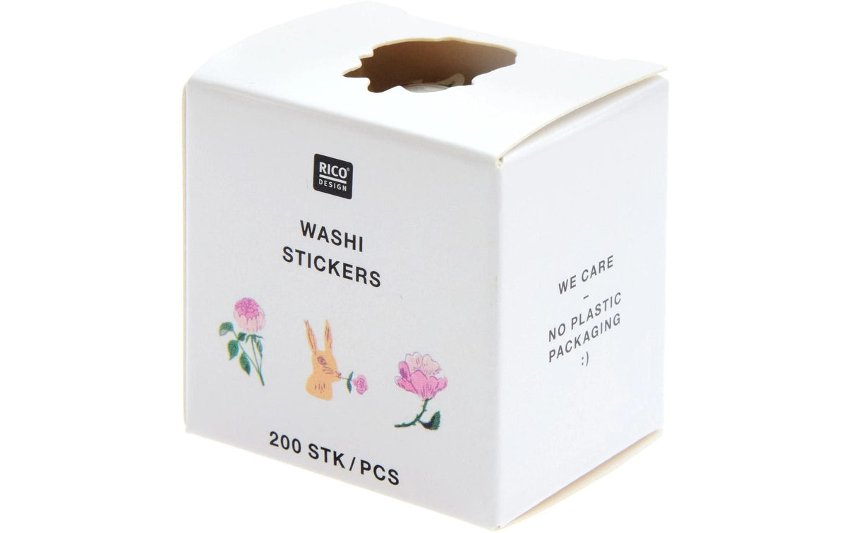 Rico Washi Sticker La Vie en Rose 200 Stk, FSC Mix