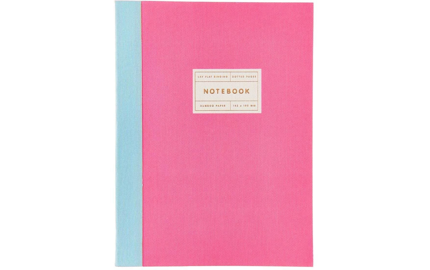 Rico Notizbuch S, neonpink 80 Seiten, 100 gsm