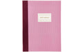 Rico Notizbuch S, beere 80 Seiten, 100 gsm