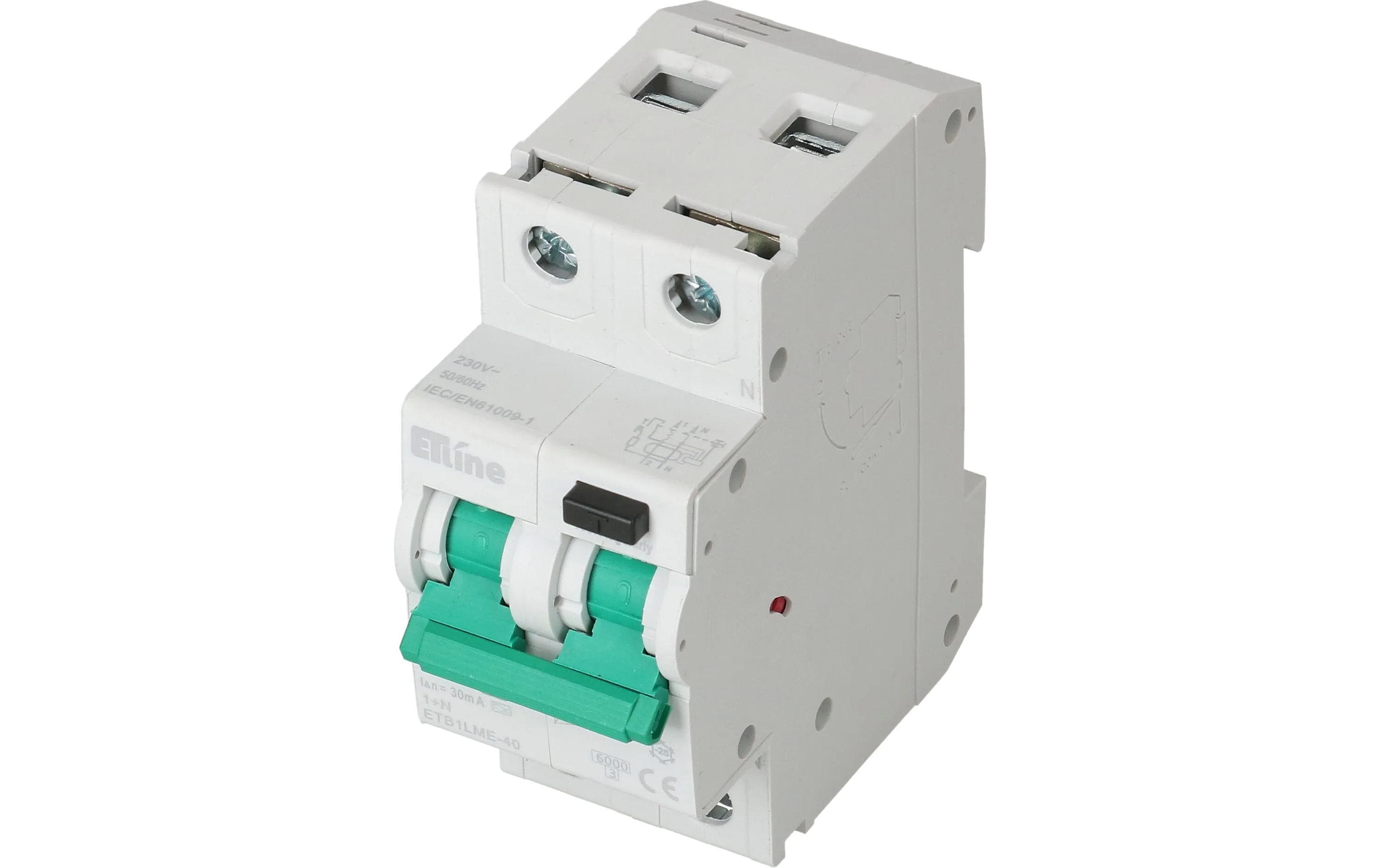 Max Hauri Build FI/LS 1P+N C 13A 30mA 6kA Typ A