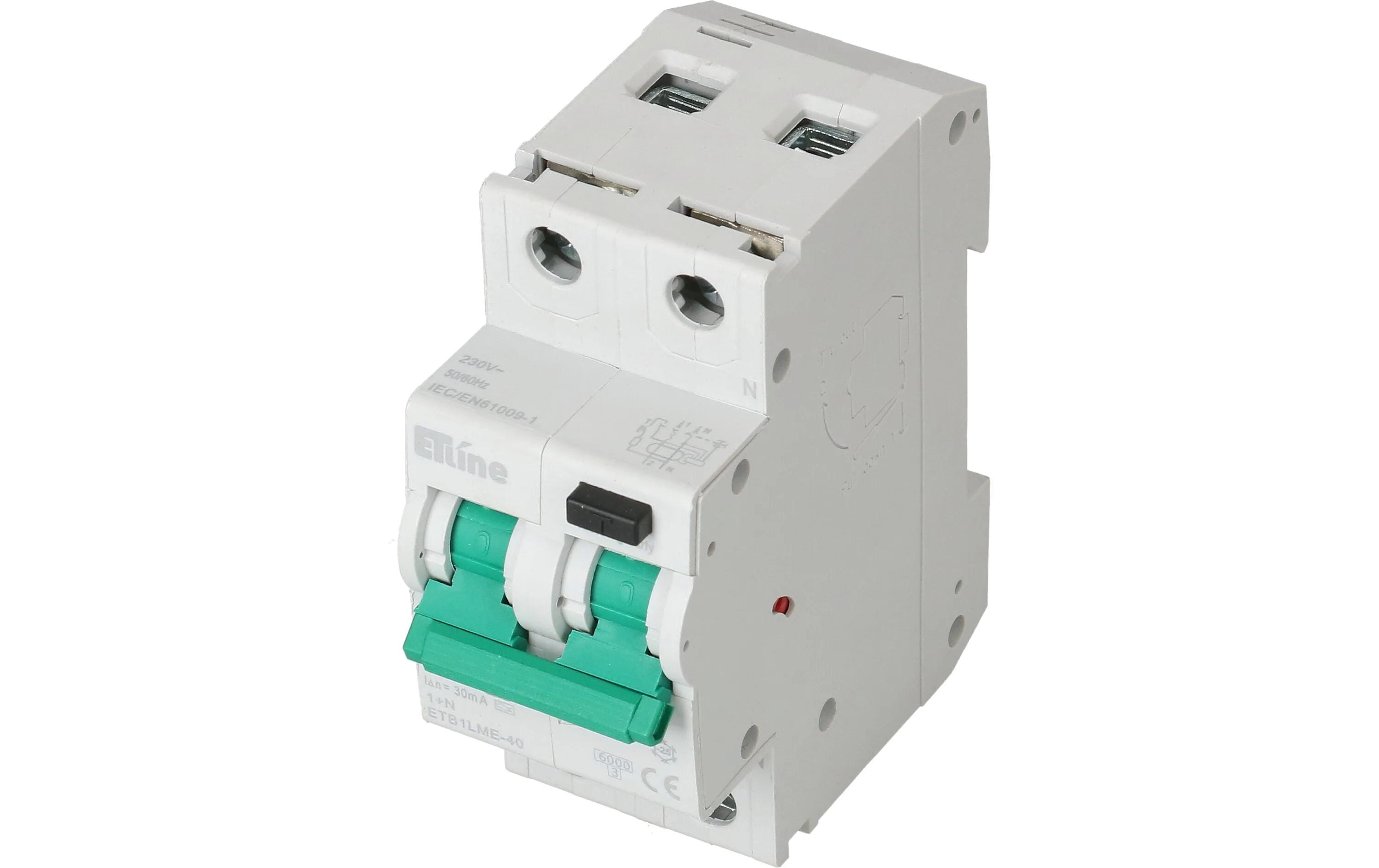 Max Hauri Build FI/LS 1P+N C 16A 30mA 6kA Typ A