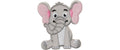 Monoquick Aufbügelbild Midi Elefant 5.8 x 5.1 cm