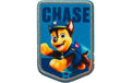 Monoquick Aufbügelbild Midi Paw Patrol Chase, 7.8 x 5.5 cm