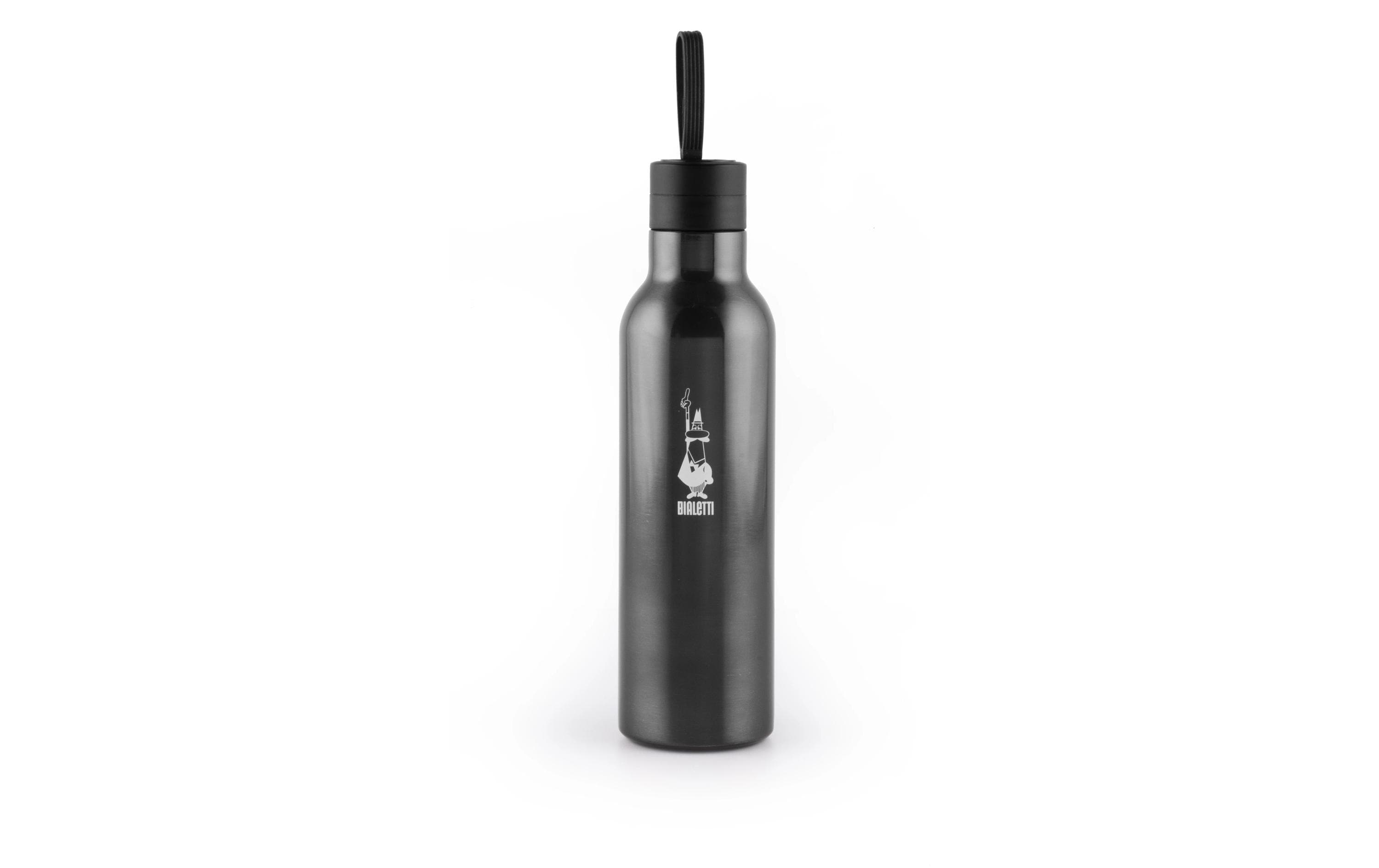 Bialetti Thermoflasche 6,8x6,8x24,5cm, 0,5l, grau