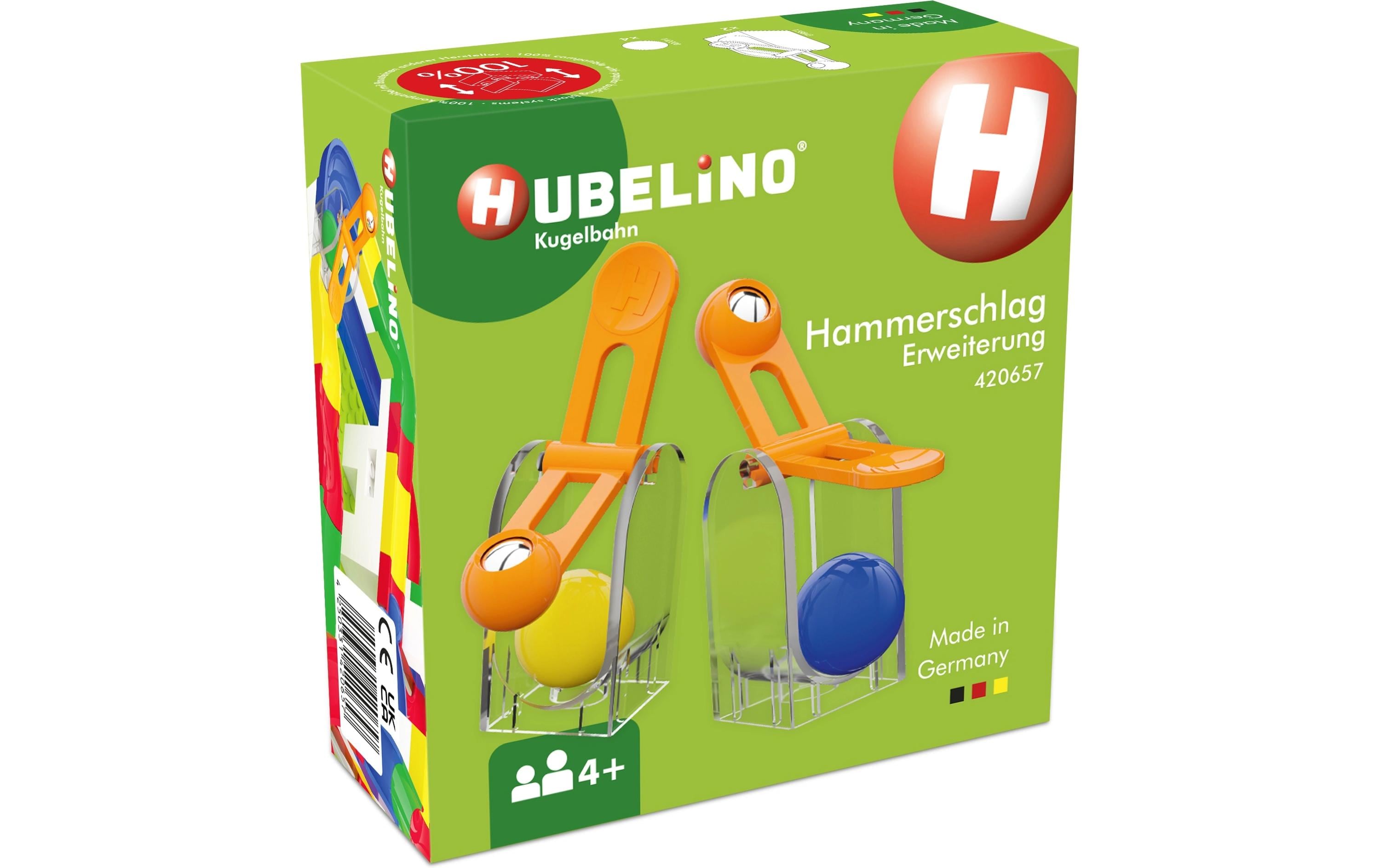 Hubelino Kugelbahn: Hammerschlag Erweit. Alter: 2+ Teile: 6