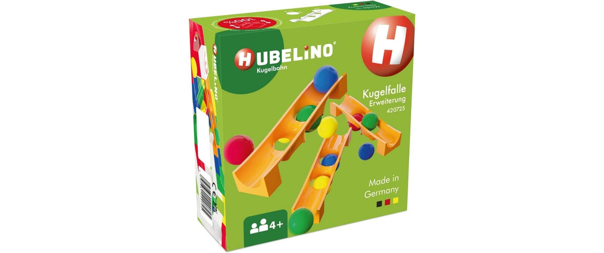 Hubelino Kugelbahn: Kugelfalle Erweiterung Alter: 2+ Teile: 15