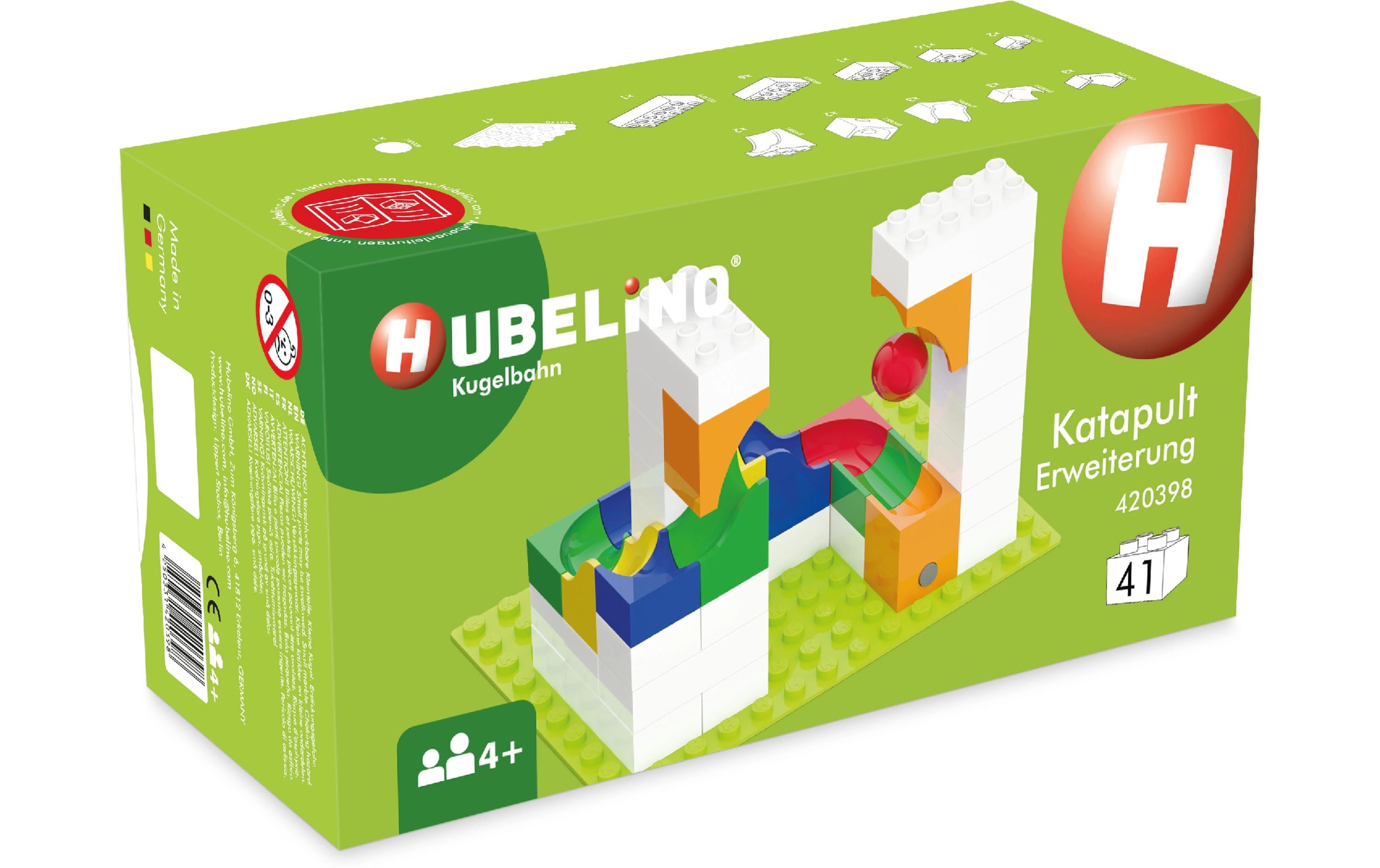 Hubelino Kugelbahn: Katapult Erweiterung Alter: 2+ Teile: 41
