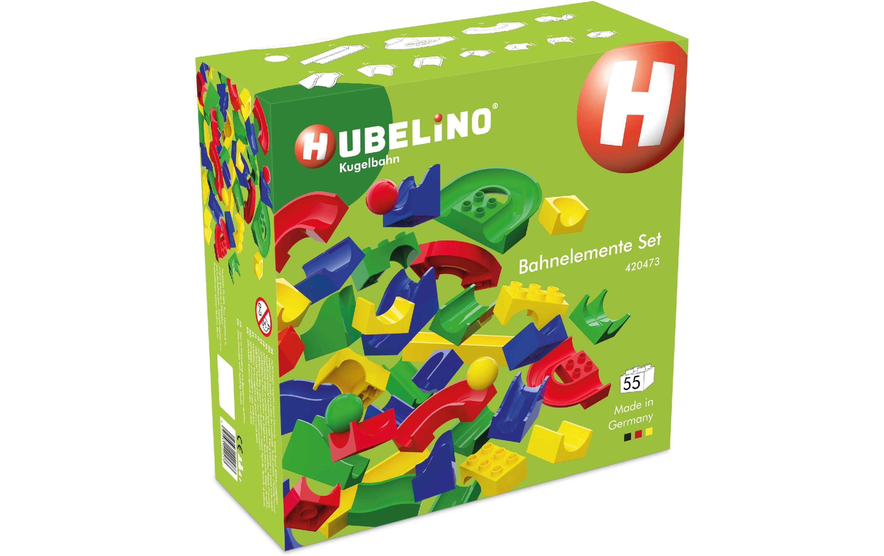 Hubelino Kugelbahn: Bahnelemente Set Alter: 2+ Teile: 55
