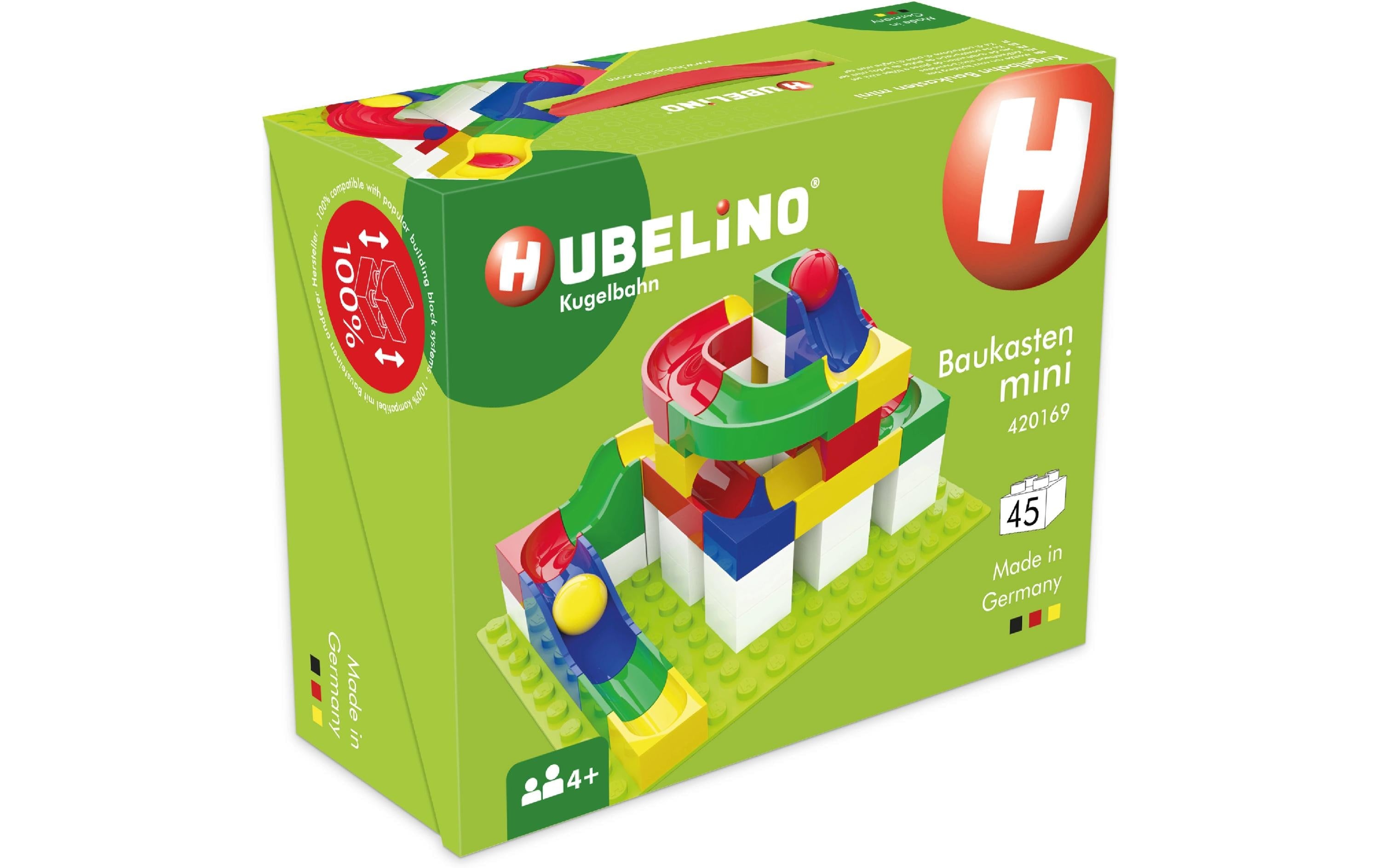 Hubelino Kugelbahn: Baukasten Mini Alter: 2+ Teile: 45