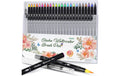 Ohuhu Aquarell-Pinselstifte (24 Stk.) Wasservermalbare Farben