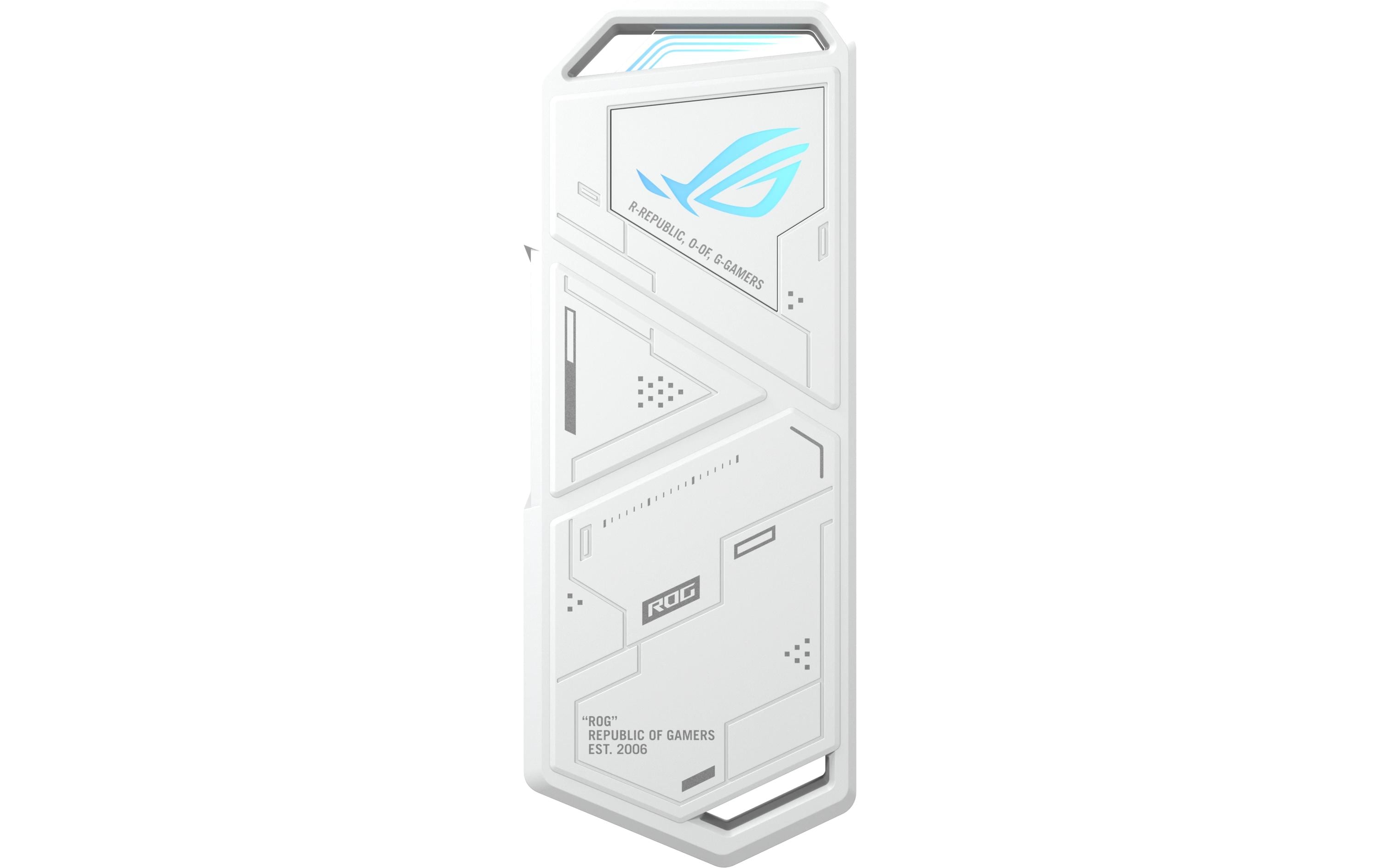 ASUS ROG STRIX ARION WH M.2 NVMe SSD Case USB 3.2 Gen 2 Type-C, M.2 PCIe NVMe SSD