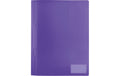 Herma Schnellheft A4 Transluzent violett Polypropylen, Namensfeld, Einstecktasche