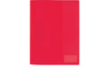 Herma Schnellheft A4 Transluzent rot Polypropylen, Namensfeld, Einstecktasche