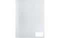 Herma Schnellheft A4 Transluzent weiss Polypropylen, Namensfeld, Einstecktasche
