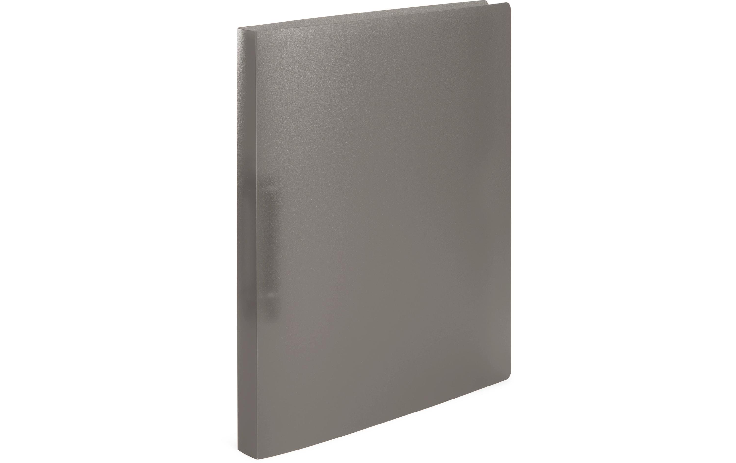 Herma Ringbuch A4 Transluzent grau Rücken 2.5 cm Polypropylen 2D-Ring Mechanik