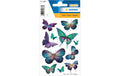 Herma Sticker Schmetterlinge 1 Blatt, 11 Sticker, Folie beglimmert