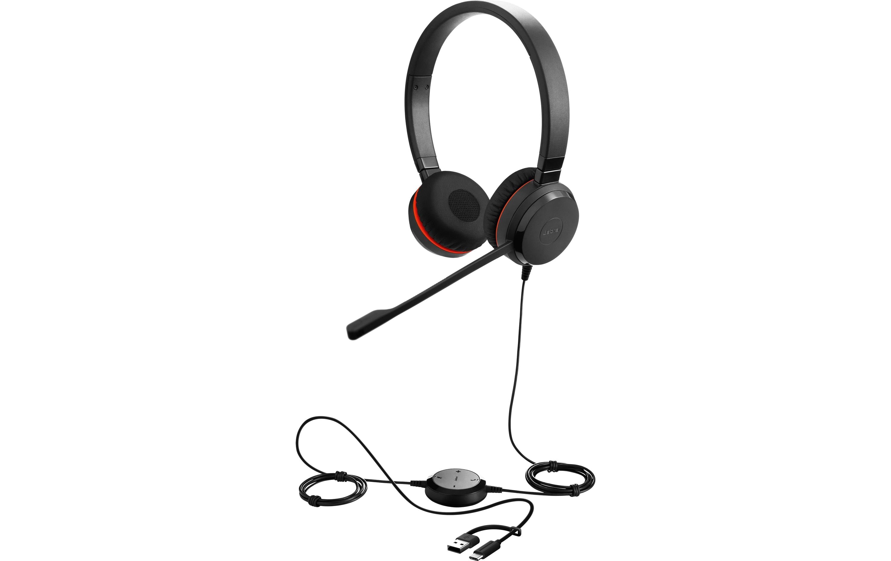 Jabra Evolve 30 II Stereo UC USB C/A USB C/A, Stereo UC