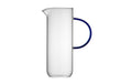 Lyngby Glaskaraffe Torino 1.1 liter Farbe blau, Glas