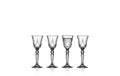 Lyngby Aquavit Glas Melodia 5 cl 4 Stk. Farbe Transparent, Crystal Glas