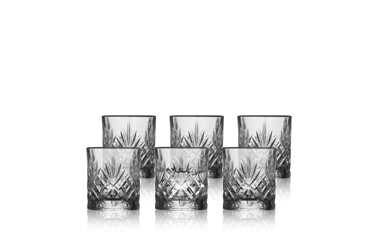 Lyngby Shotglas Melodia 8 cl 6 Stk. Farbe Transparent, Crystal Glas