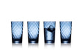 Lyngby Longdrinkglas Vienna 45 cl 4 Stk. Farbe blau, Glas