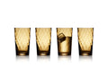 Lyngby Longdrinkglas Vienna 45 cl Amber 4 Stk. Farbe Brown, Glas