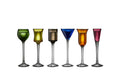 Lyngby Schnapsglas 6 Stk. ass Farbe Mix, Coloured Glas