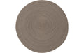 pad Tischset Poi, Taupe, 1 Stück D: 40 cm, 100% Polyprpylene